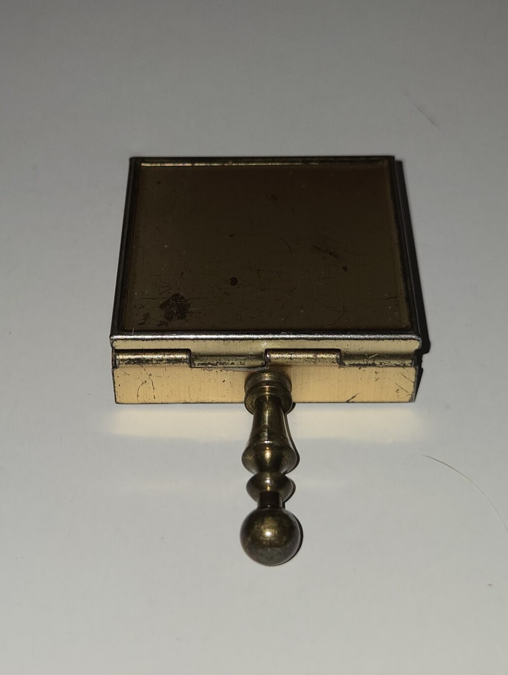 Vintage Gold Tone Silent Butler Ashtray